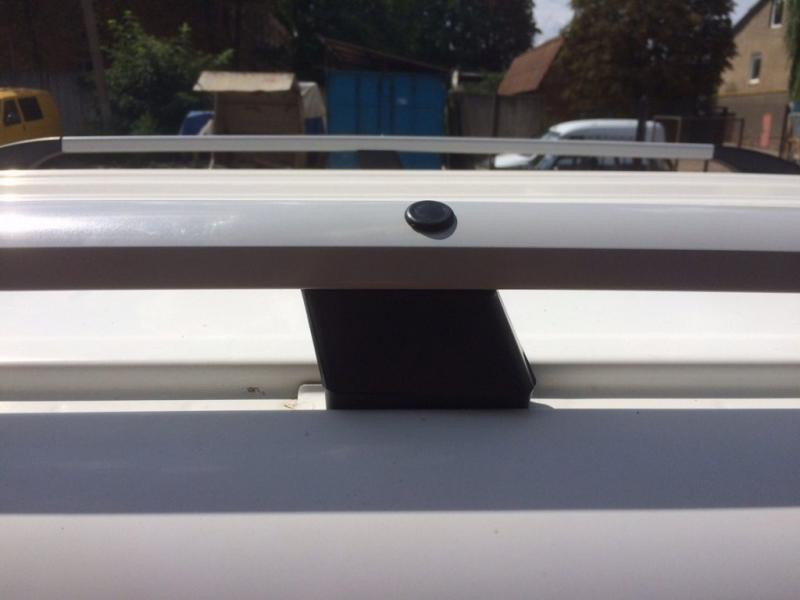 Купити РОЗПРОДАЖ!!! Рейлінги Сірі матові (пласт. крепл) Довга база для Fiat Scudo 1996-2007 рр