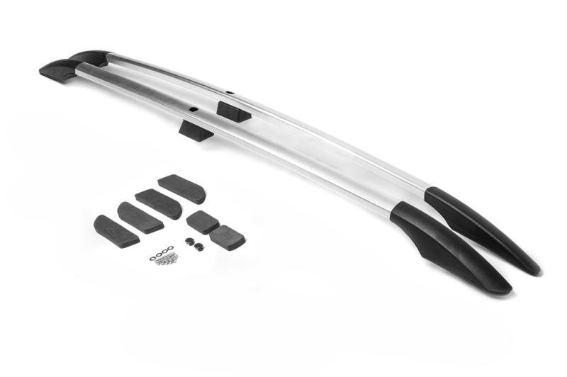 Купить Рейлинги ХРОМ Длинная база, пластиковые ножки для Peugeot Expert 1995-2007 гг