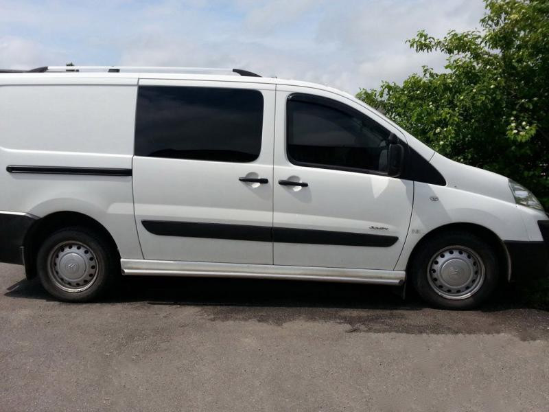 Купить Боковые трубы BB001 (2 шт, нерж) 60 мм, короткая база для Fiat Scudo 2007-2015 гг