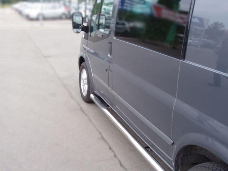 Купить Боковые трубы (2 шт., нерж.) L2 (Long)/L3 (Extended) для Ford Transit 2014- гг