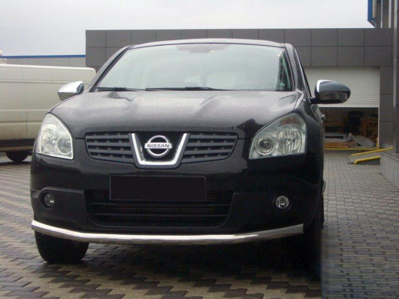 Купити Передній вус ST008 (нерж) 60 мм для Nissan Qashqai 2007-2010 рр