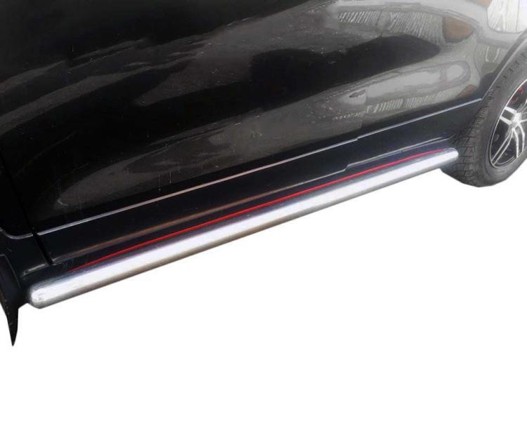 Купить Боковые трубы BB001 (2 шт, нерж) 60 мм для Opel Mokka 2012-2021 гг