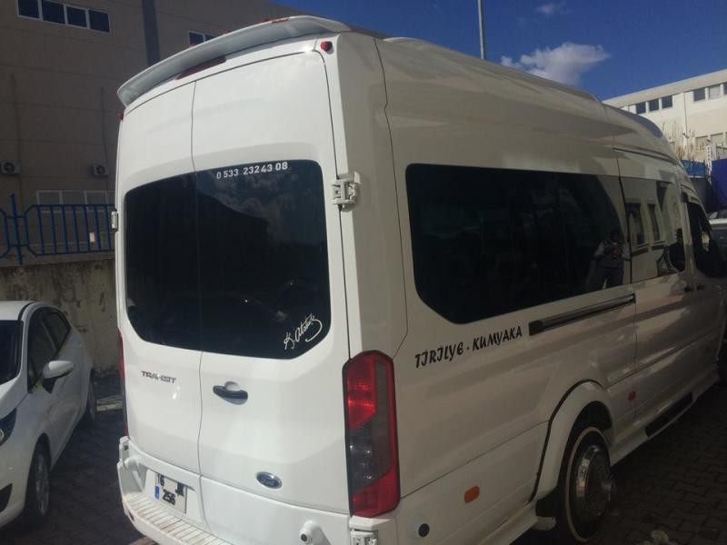 Купить Спойлер Anatomik (2014-2019, под покраску) для Ford Transit 2014- гг