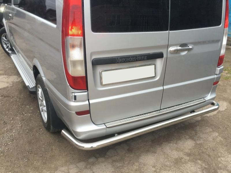 Купить Задняя дуга AK005 (нерж.) для Mercedes Viano 2004-2014 гг