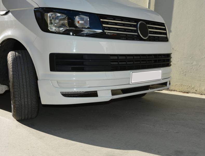 Купити Накладка на передній бампер 2015-2018 (під фарбування) для Volkswagen T6