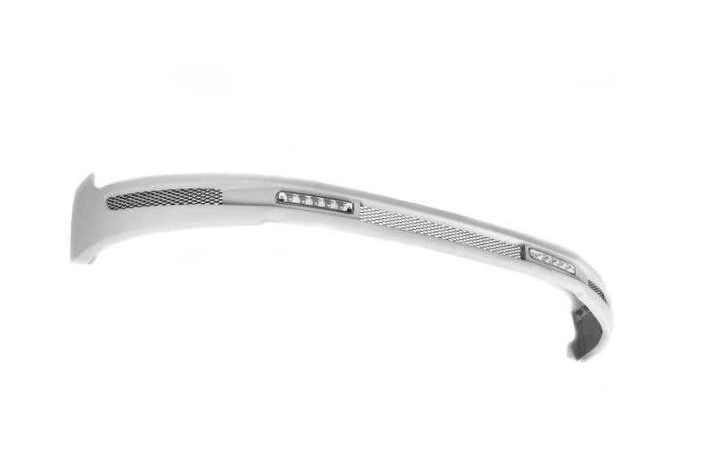 Купити Накладка на передній бампер Sport 2-LED 2015-2018 (під фарбування) для Volkswagen T6