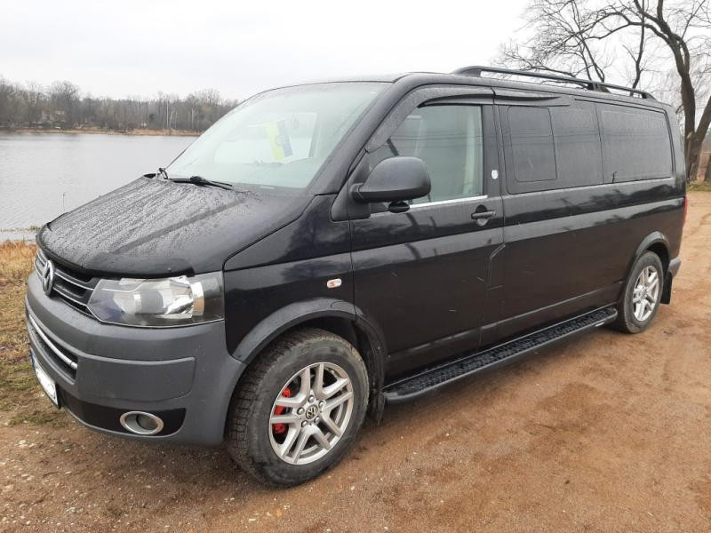 Купить Рейлинги Skyport (черные) Короткая база для Volkswagen T5 Transporter 2003-2010 гг
