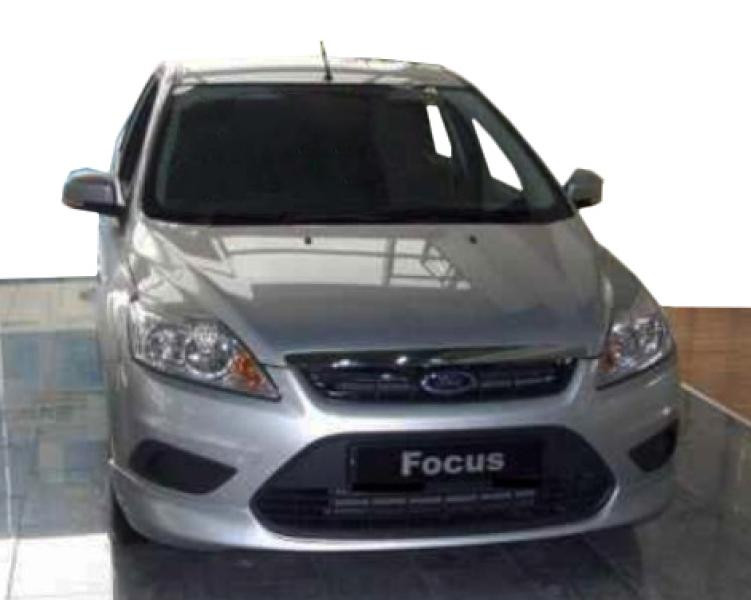 Купити Накладка на передній бампер Sedan (під фарбування) для Ford Focus II 2005-2008 рр