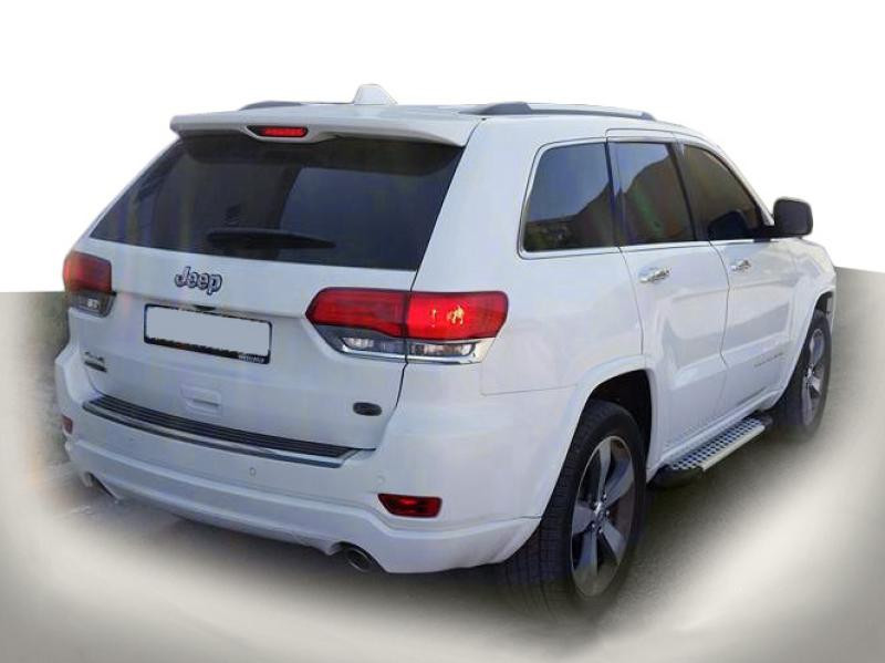 Купить Боковые пороги Allmond Grey (2 шт., алюминий) для Jeep Grand Cherokee WK2 2010-2021 гг
