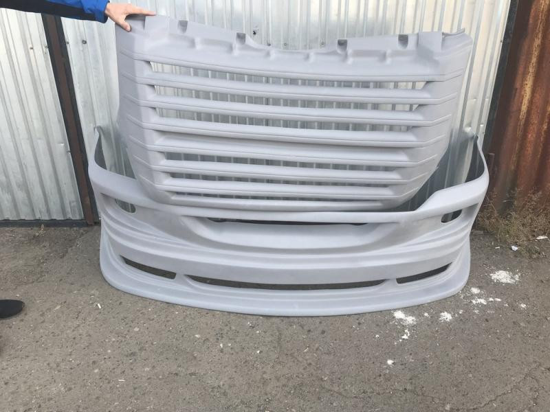 Купить Передний бампер 2012-2025 (USA-style, под покраску) для Volkswagen Crafter