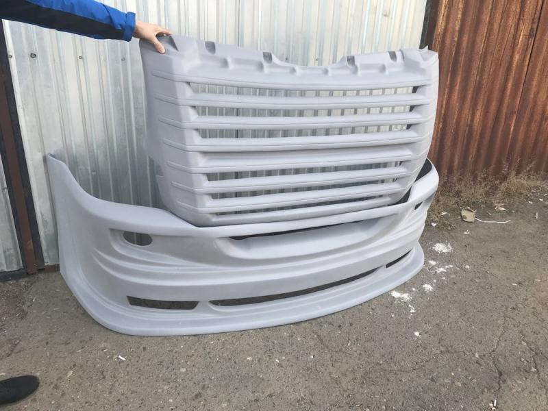 Купить Передний бампер 2012-2025 (USA-style, под покраску) для Volkswagen Crafter