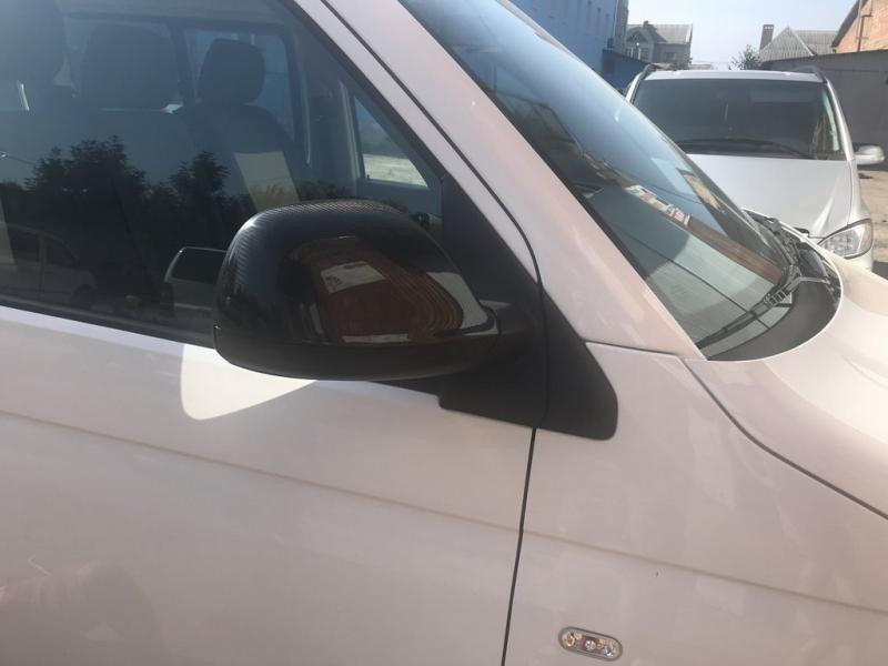 Купить Накладки на зеркала (2 шт, карбон) Покрытие под карбон для Volkswagen T6