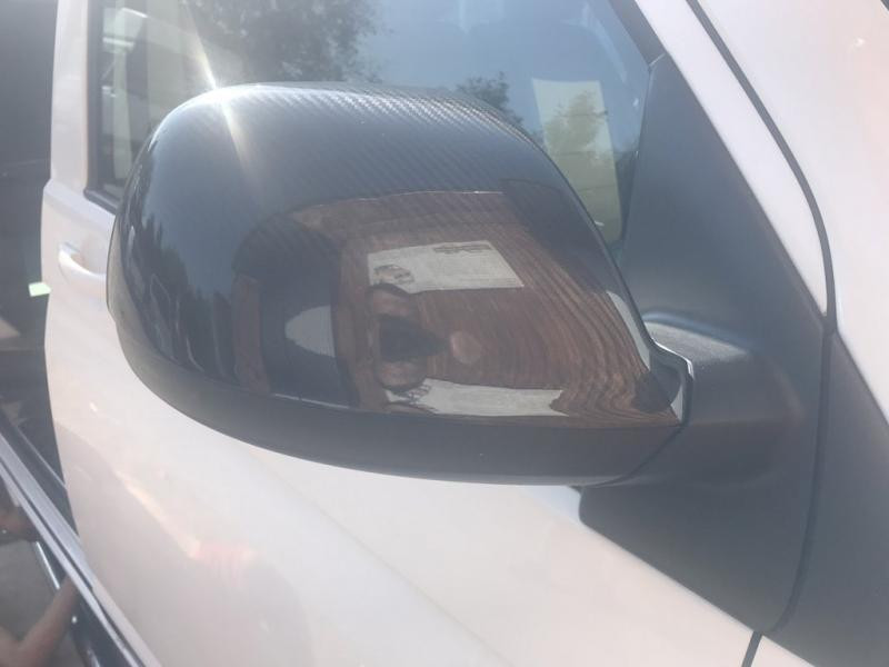 Купить Накладки на зеркала (2 шт, карбон) Покрытие под карбон для Volkswagen T6