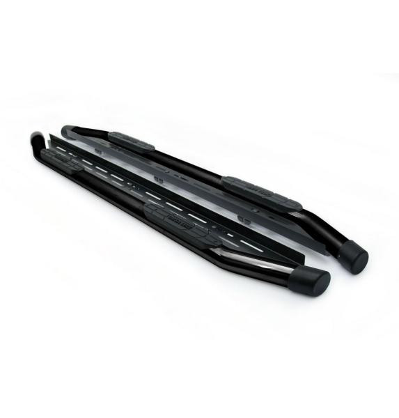 Купить Боковые пороги Almazon Black 76mm (2 шт., метал) для Mercedes X class