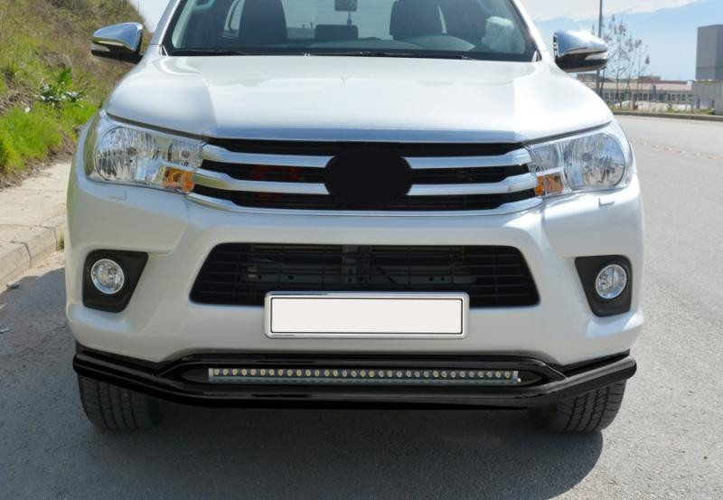 Купити Передній вус подвійний Vegas (2015-2020, чорний, 76мм) для Toyota Hilux 2015- рр