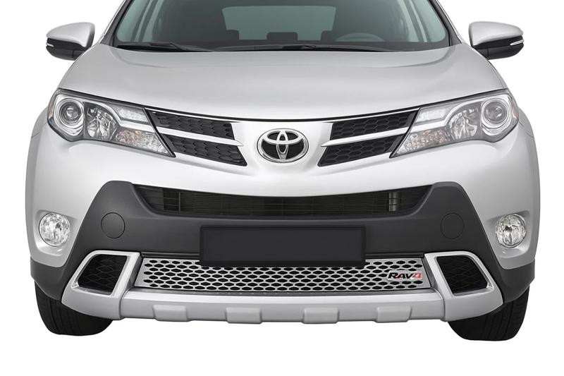 Купить Передняя и задняя накладки Libao (2013-2016) для Toyota Rav 4