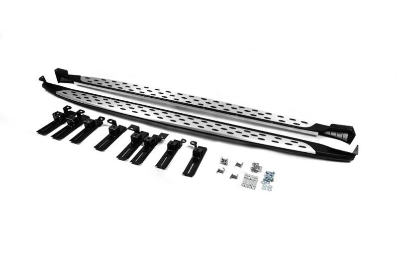 Купити Бокові пороги OEM-V2 (2 шт., алюміній) для Ford Kuga/Escape 2013-2019 рр