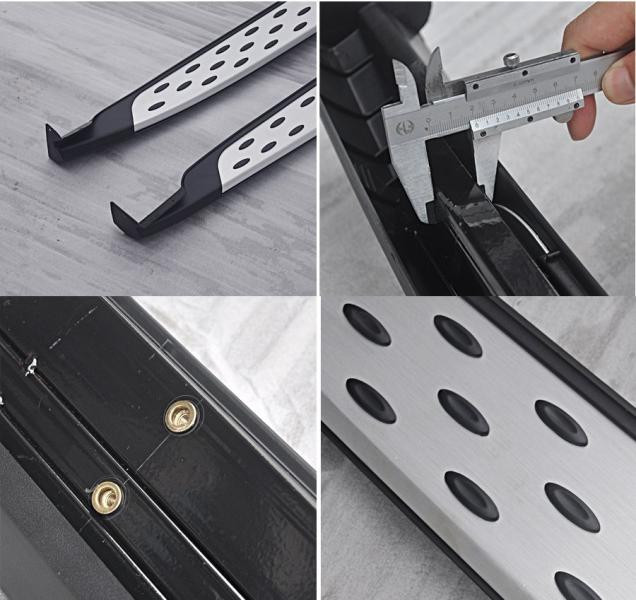 Купити Бокові пороги OEM-V2 (2 шт., алюміній) для Ford Kuga/Escape 2013-2019 рр