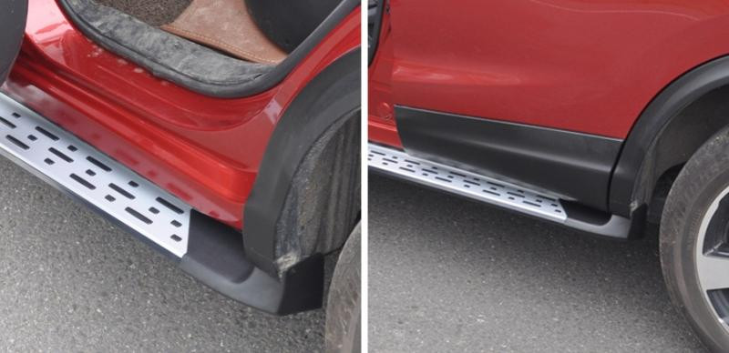 Купити Бокові пороги Оригінал V1 (2 шт) для Nissan Qashqai/Rogue Sport 2014-2021 рр