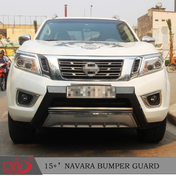 Купити Дифузор на передній бампер (пластик) для Nissan Navara/NP300 2016- рр