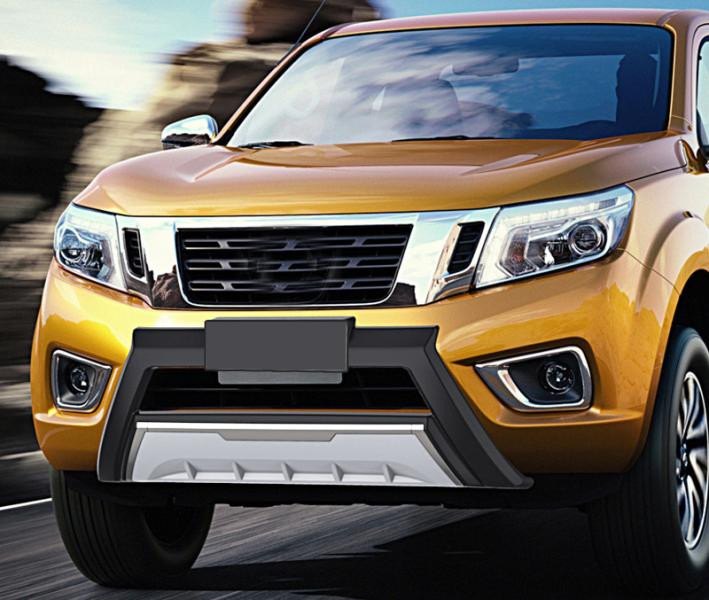 Купити Дифузор на передній бампер (пластик) для Nissan Navara/NP300 2016- рр