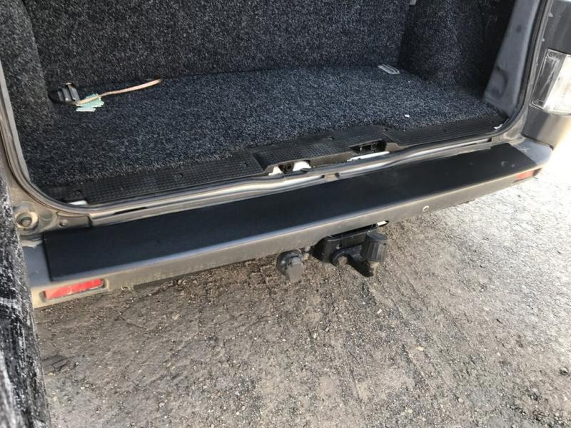 Купить Накладка на задний бампер DDU (ABS) для Renault Trafic 2001-2015 гг