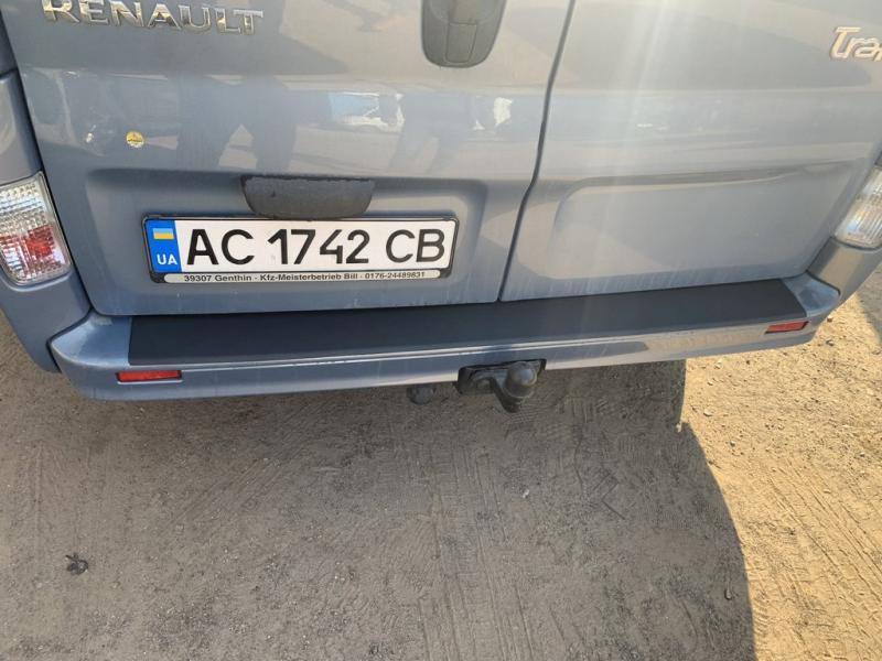 Купить Накладка на задний бампер DDU (ABS) для Renault Trafic 2001-2015 гг