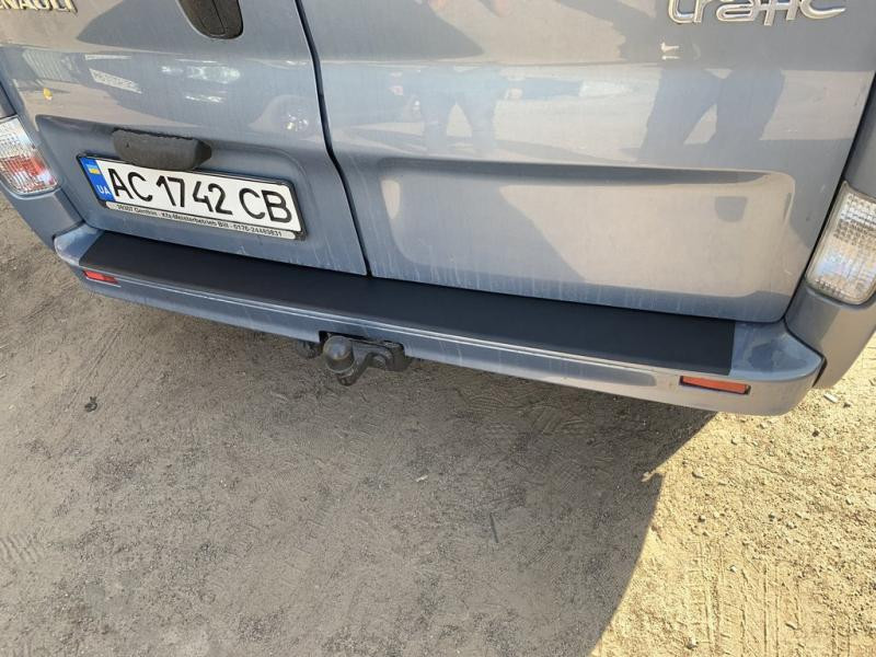 Купить Накладка на задний бампер DDU (ABS) для Renault Trafic 2001-2015 гг