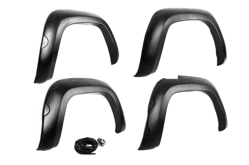 Купити Розширювачі колісних арок EuroCap (ABS, чорні) для Volkswagen Amarok 2010-2022 рр