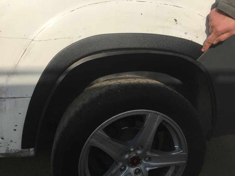 Купити Накладки на арки (4 шт, чорні) металеві для Fiat Ducato 2006-2025 рр