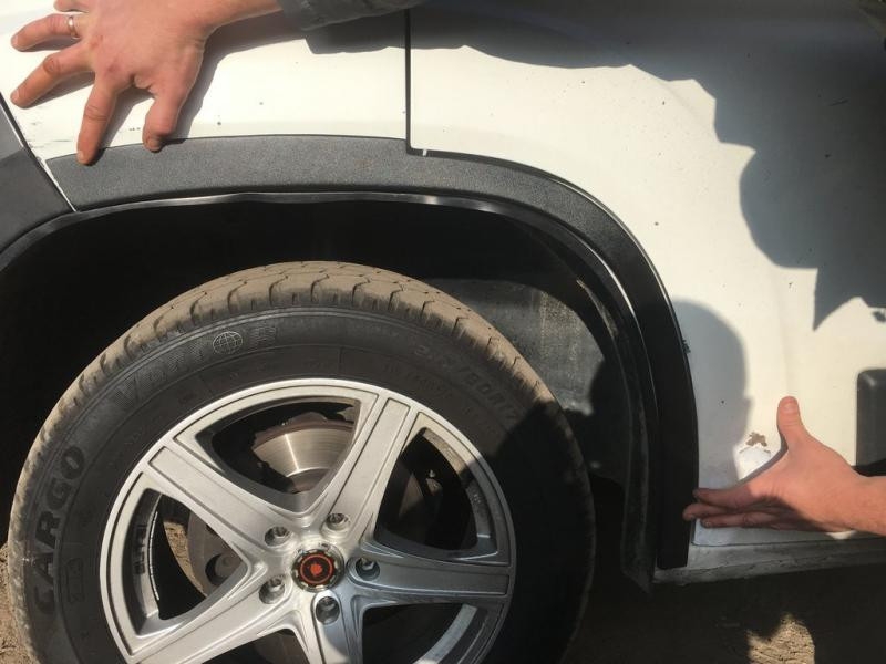 Купити Накладки на арки (4 шт, чорні) металеві для Fiat Ducato 2006-2025 рр