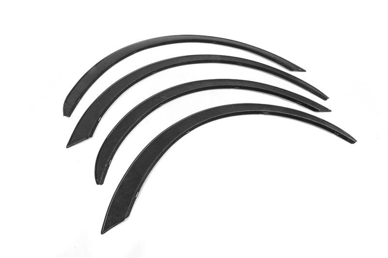 Купити Накладки на арки (4 шт, чорні) для Fiat Punto Grande/EVO 2006-2018 рр