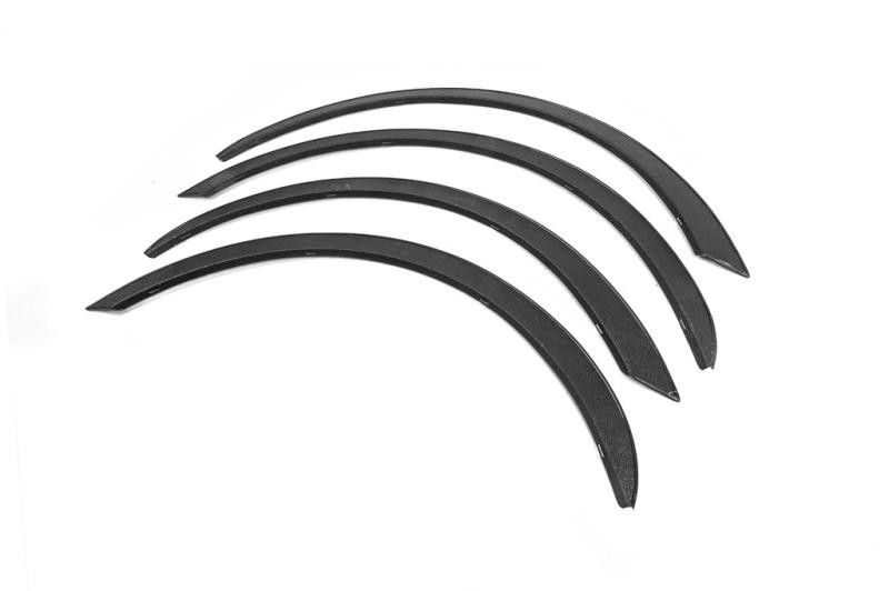 Купити Накладки на арки (4 шт, чорні) для Fiat Punto Grande/EVO 2006-2018 рр