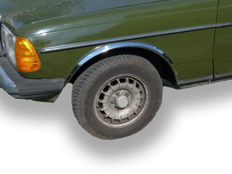 Купить Накладки на арки (4 шт, нерж) для Mercedes W123