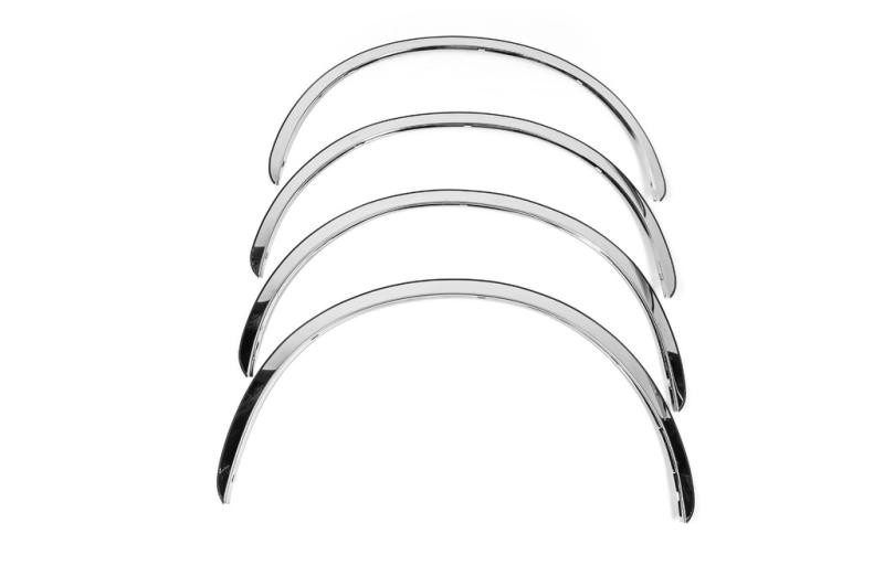 Купить Накладки на арки (4 шт, нерж) для Nissan Micra K12 2003-2010 гг