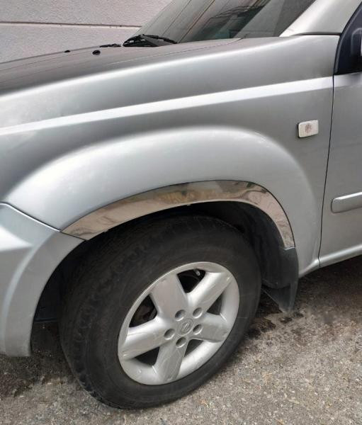Купити Накладки на арки (4 шт, нерж) для Nissan X-trail T30 2002-2007рр