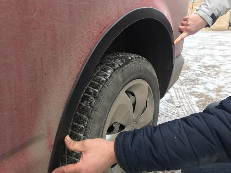 Купить Накладки на арки (6 шт, черные) ABS пластик для Volkswagen T5 Transporter 2003-2010 гг