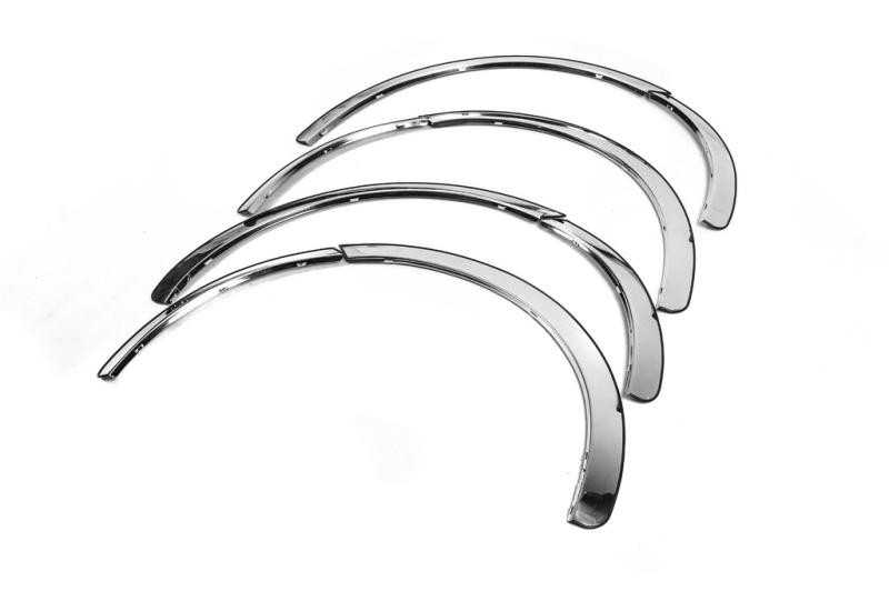 Купить Накладки на арки (4 шт, нерж) для Toyota Yaris 2006-2011 гг