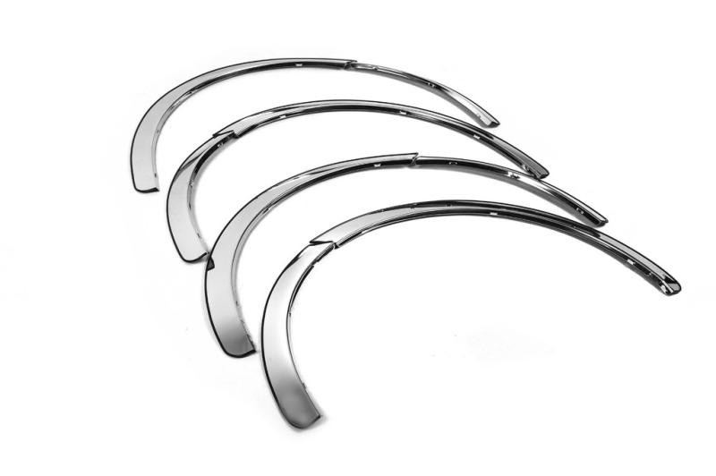 Купить Накладки на арки (4 шт, нерж) для Toyota Yaris 2006-2011 гг