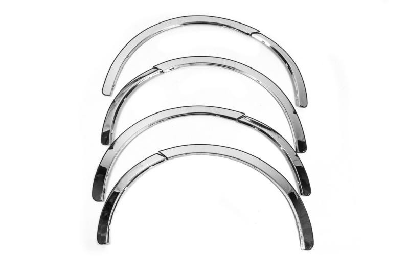 Купить Накладки на арки (4 шт, нерж) для Toyota Yaris 2006-2011 гг