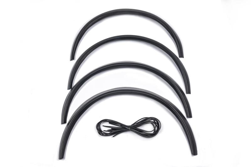 Купить Накладки на арки (4 шт, черные) для Volkswagen Golf 2