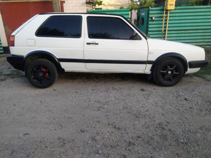 Купить Накладки на арки (4 шт, черные) для Volkswagen Golf 2