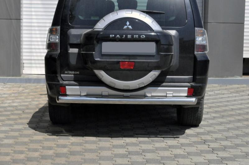 Купить Задняя дуга AK002 (нерж.) для Mitsubishi Pajero Wagon III