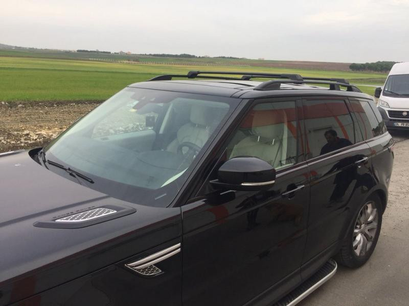 Купити Рейлінги Skyport (Black) для Range Rover Sport 2013-2022 рр