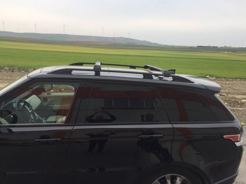 Купити Рейлінги Skyport (Black) для Range Rover Sport 2013-2022 рр