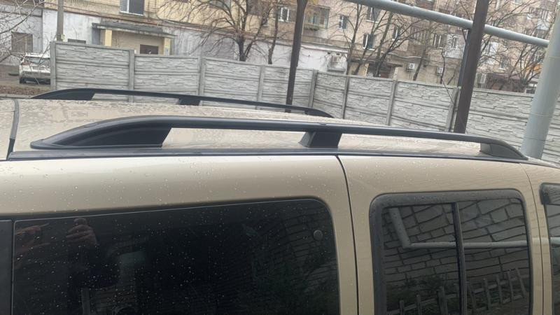 Купити Рейлінги Skyport (чорні) для Fiat Doblo I 2001-2005 рр