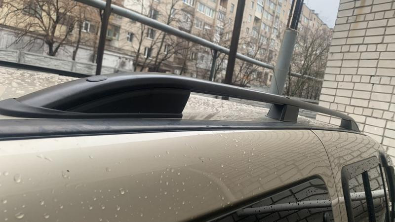 Купити Рейлінги Skyport (чорні) для Fiat Doblo I 2001-2005 рр