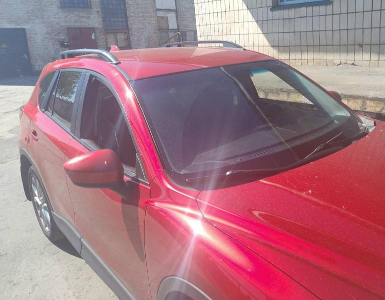 Купити Рейлінги Skyport Black (2 шт) для Mazda CX-5 2012-2017рр