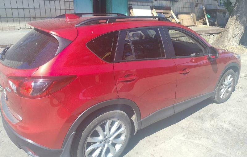 Купити Рейлінги Skyport Black (2 шт) для Mazda CX-5 2012-2017рр