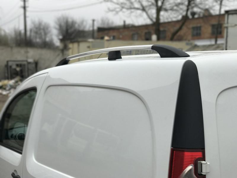 Купити Рейлінги хром Максі база, Пластикові ніжки для Renault Kangoo 2008-2020 рр